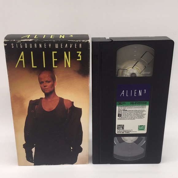 Alien 3 VHS Video Sigourney Weaver Science Fiction - Picture 9 of 9